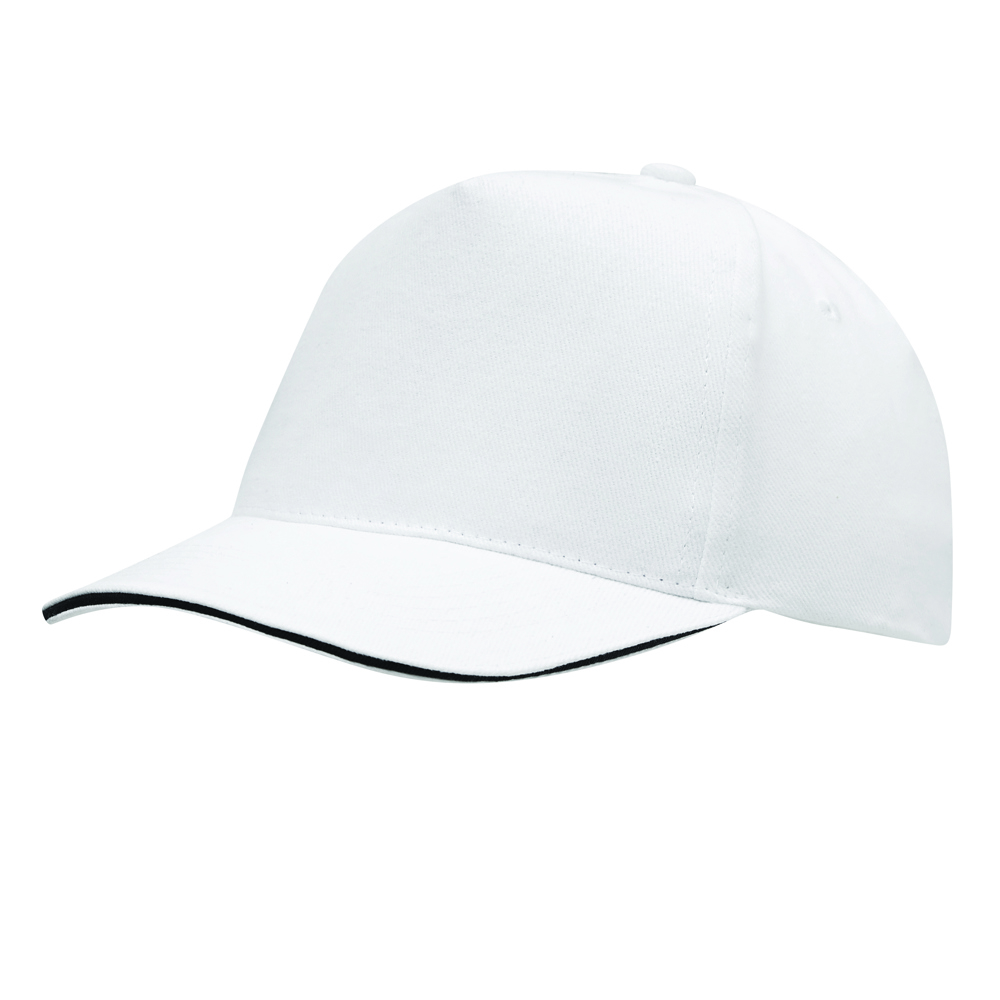 WALK - 5-panel sandwich cap - Wit