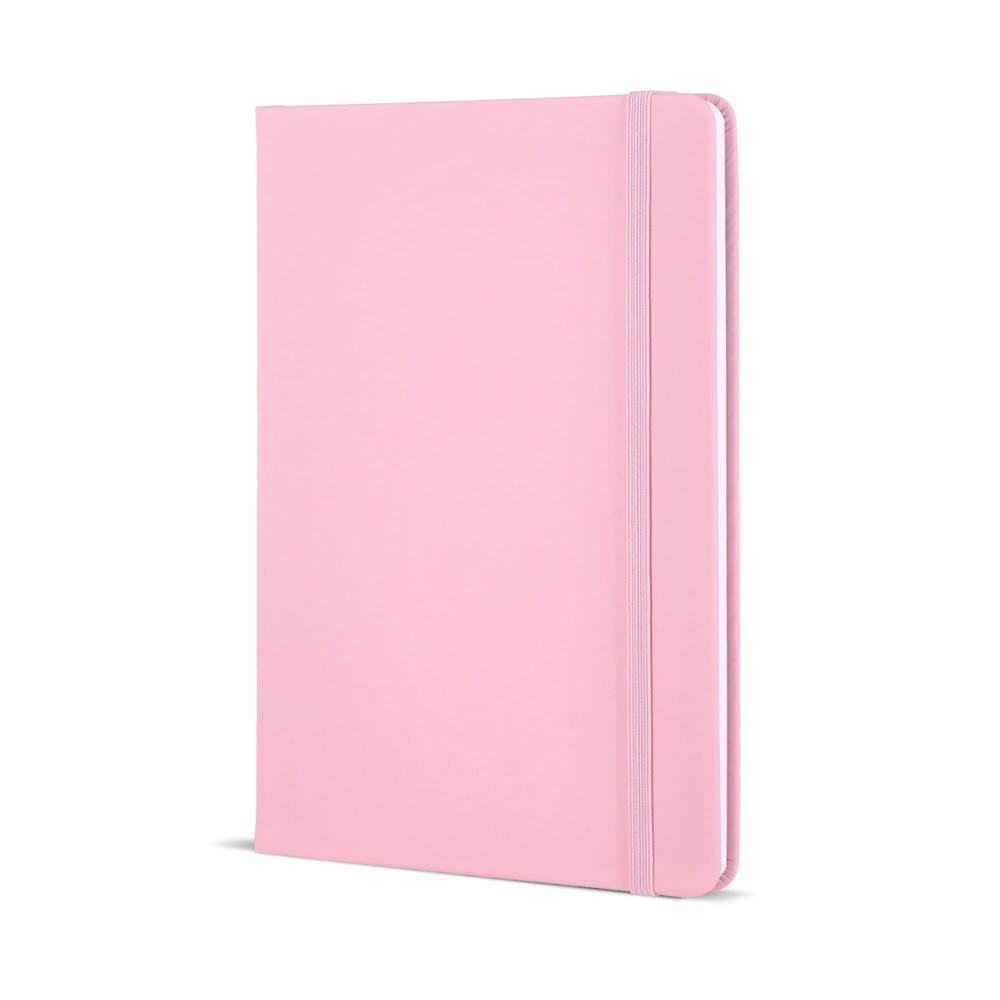 A5-notitieboek van PU - Pastel rose