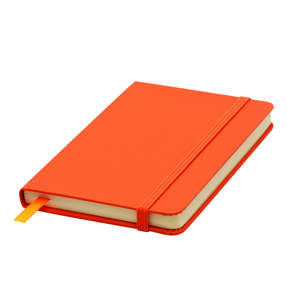 ATTENDANT A6 - Afsluitbaar notitieboekje ATTENDANT - Oranje
