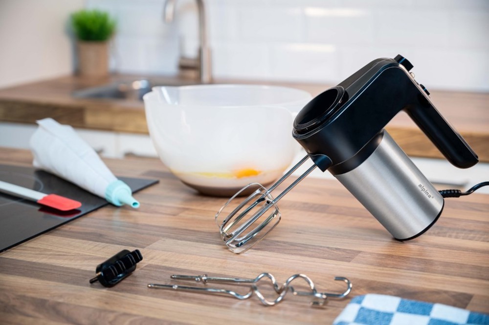 ALPINA Hand Mixer 230V 400W 6 Speeds- Zilver