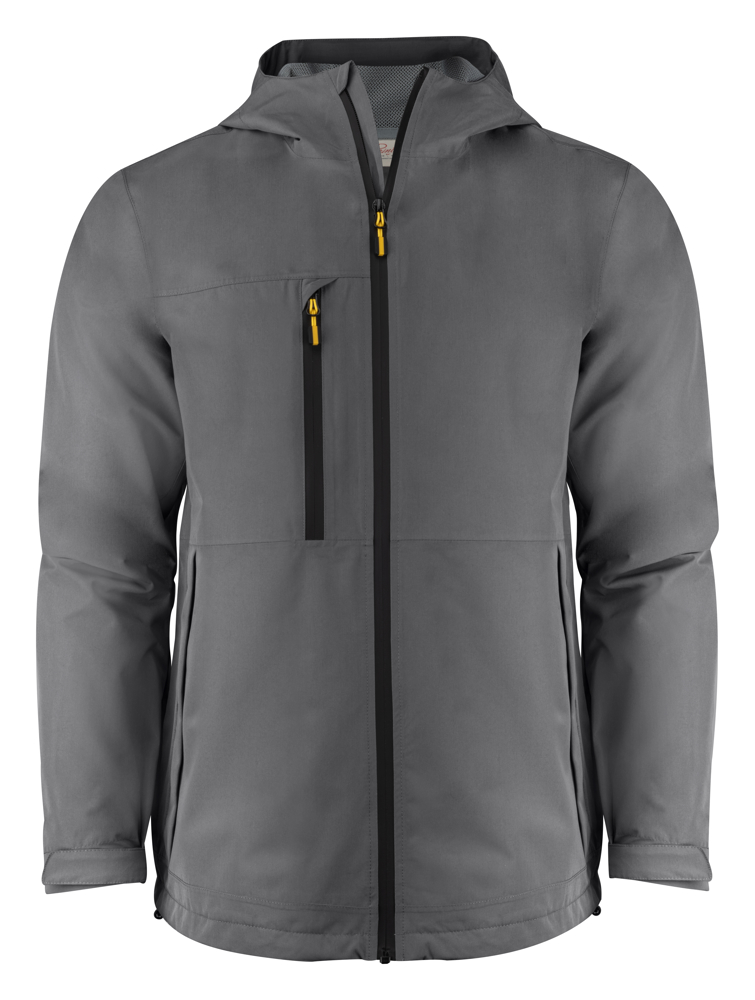 Hiker Shell Jas Heren - Staalgrijs