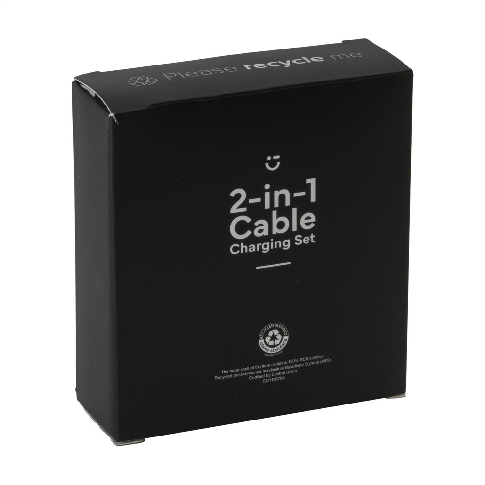 2-in-1 RCS Cable Charging Set oplaadset
