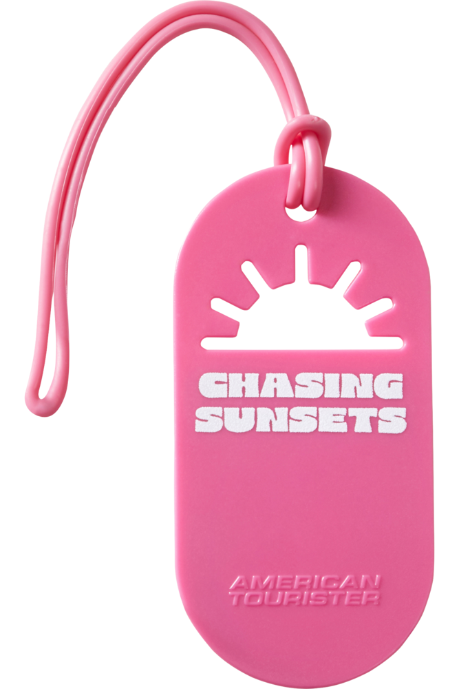 American Tourister Ta Luggage Tag X2 Fun - Chasing Sunsets