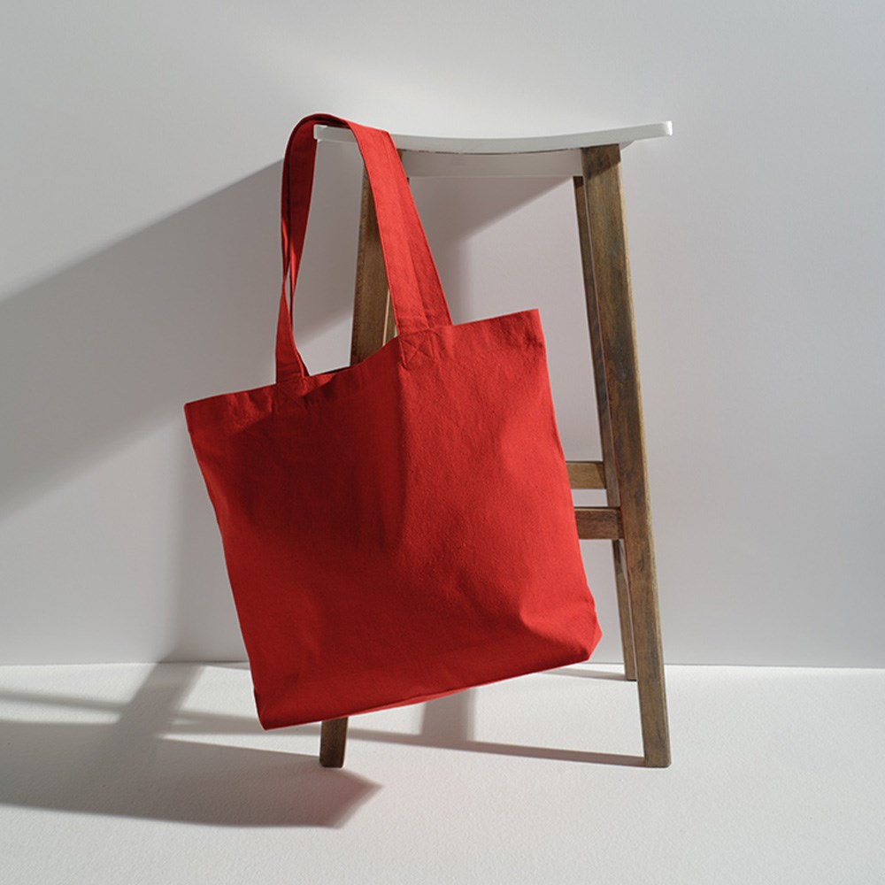 Aconcagua boodschappentas gerecycled katoen 280 gsm - Rood