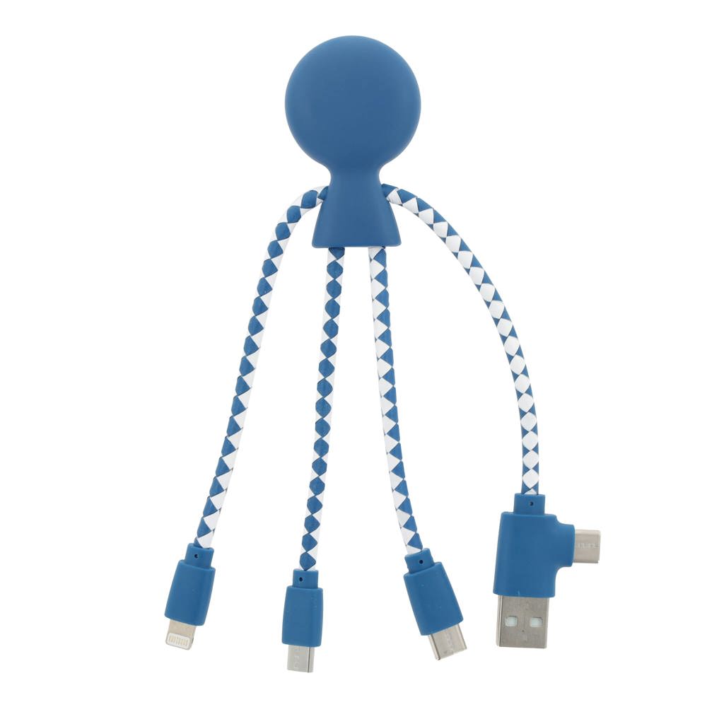 2081 | Xoopar Mr. Bio Charging cable - blauw