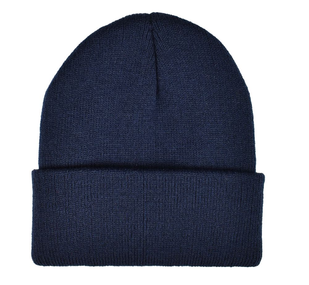 Gebreide kindermuts - Navy (PMS 533c) / Navy