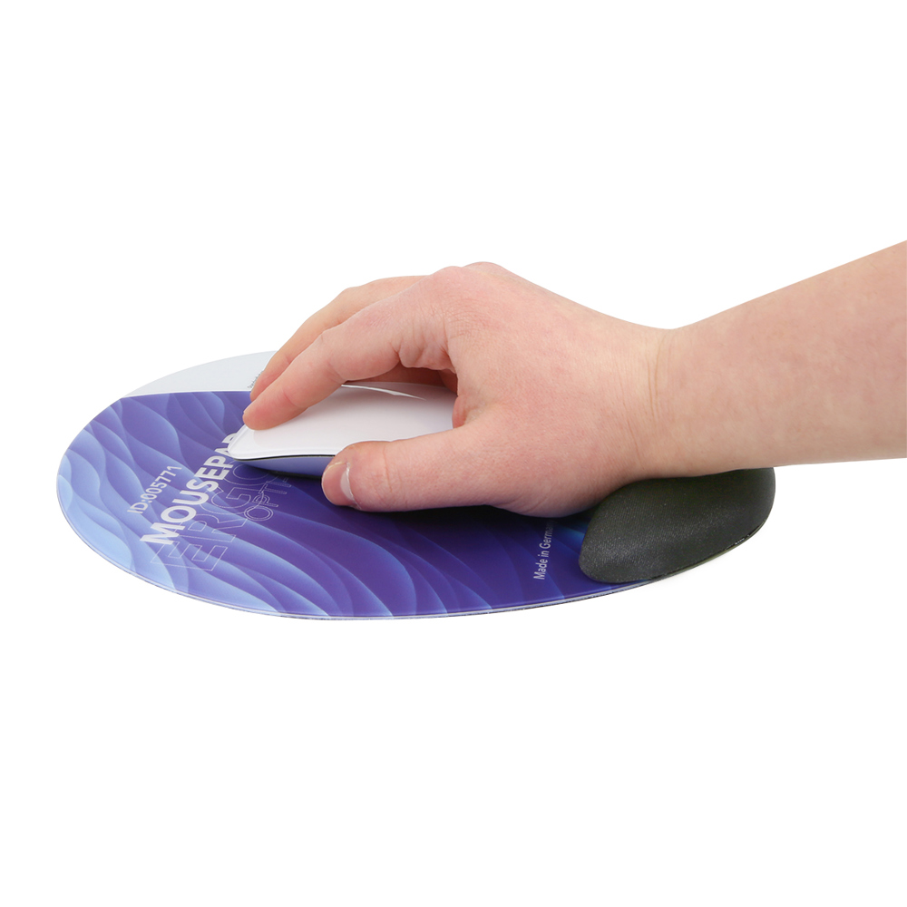 ERGO-pad traagschuim Quadro OPTI-top, HB grijs