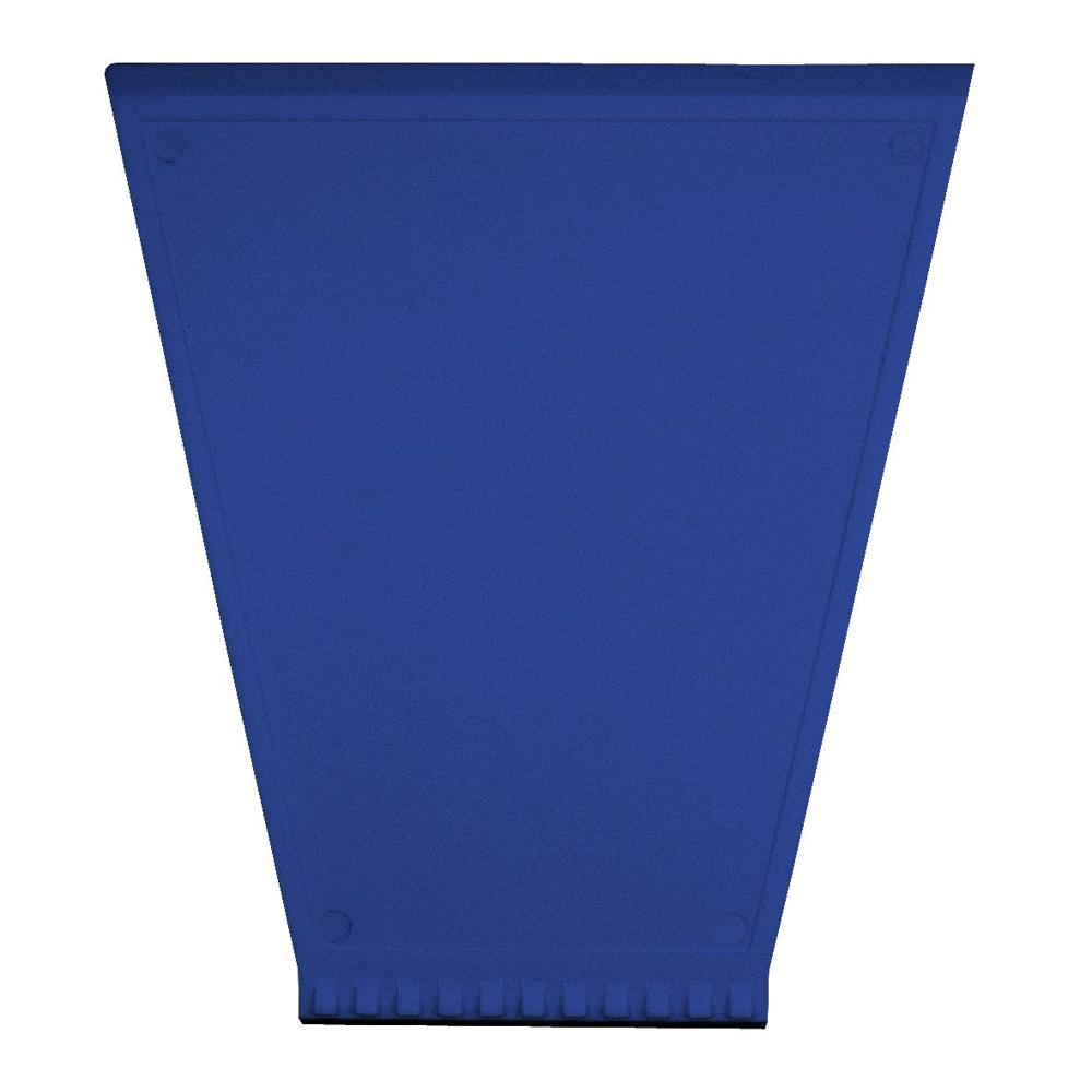 Eiskrabber "Trapez" - standaard blauw PP
