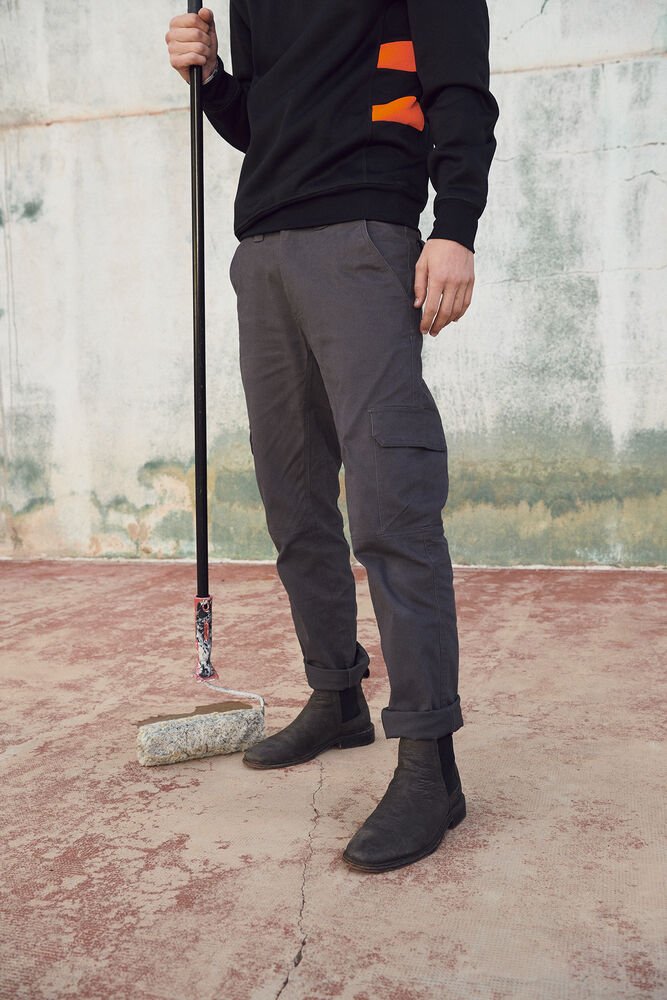 Clique - Cargo Pocket Stretch Dark Navy 4XL