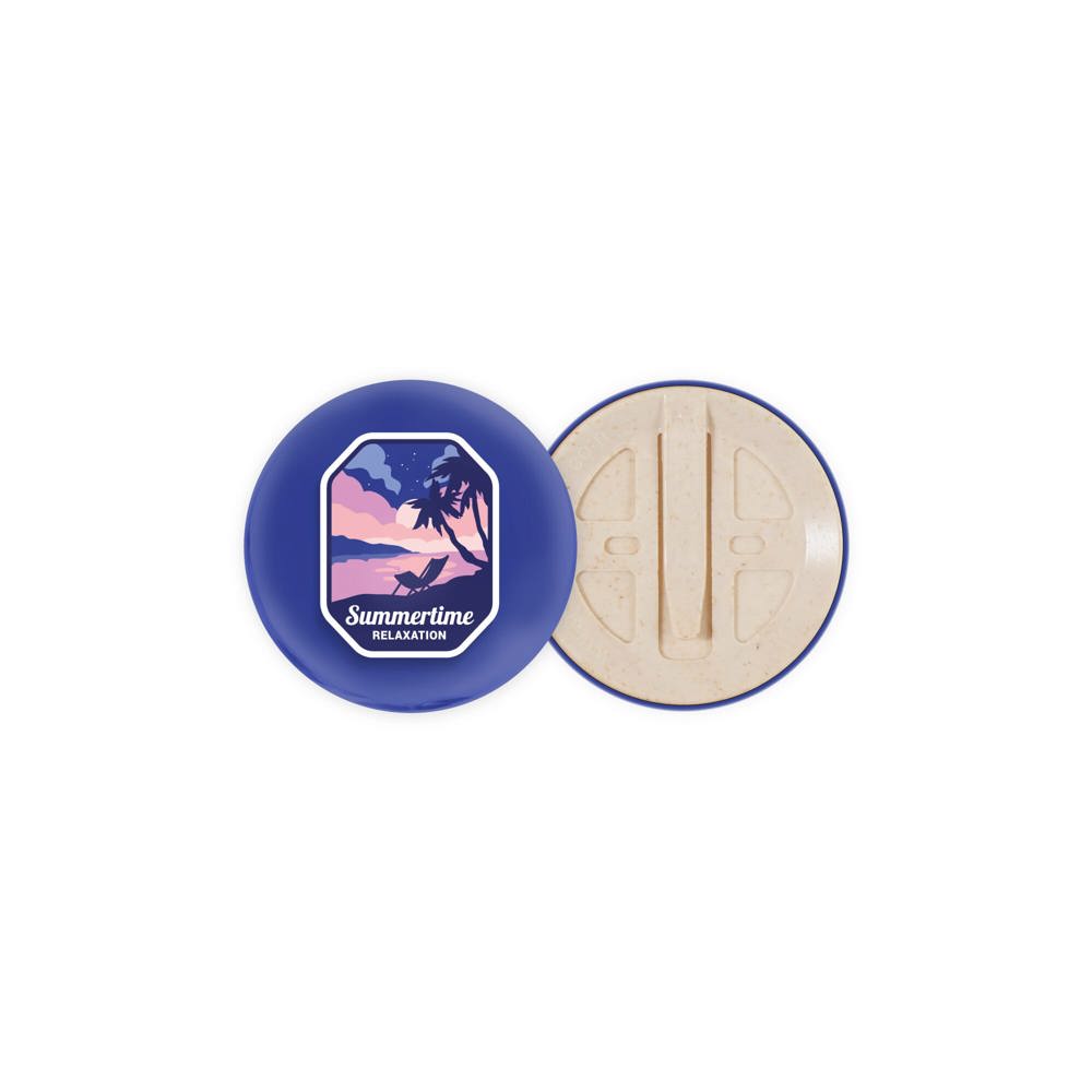 Bio-button 56mm met clip