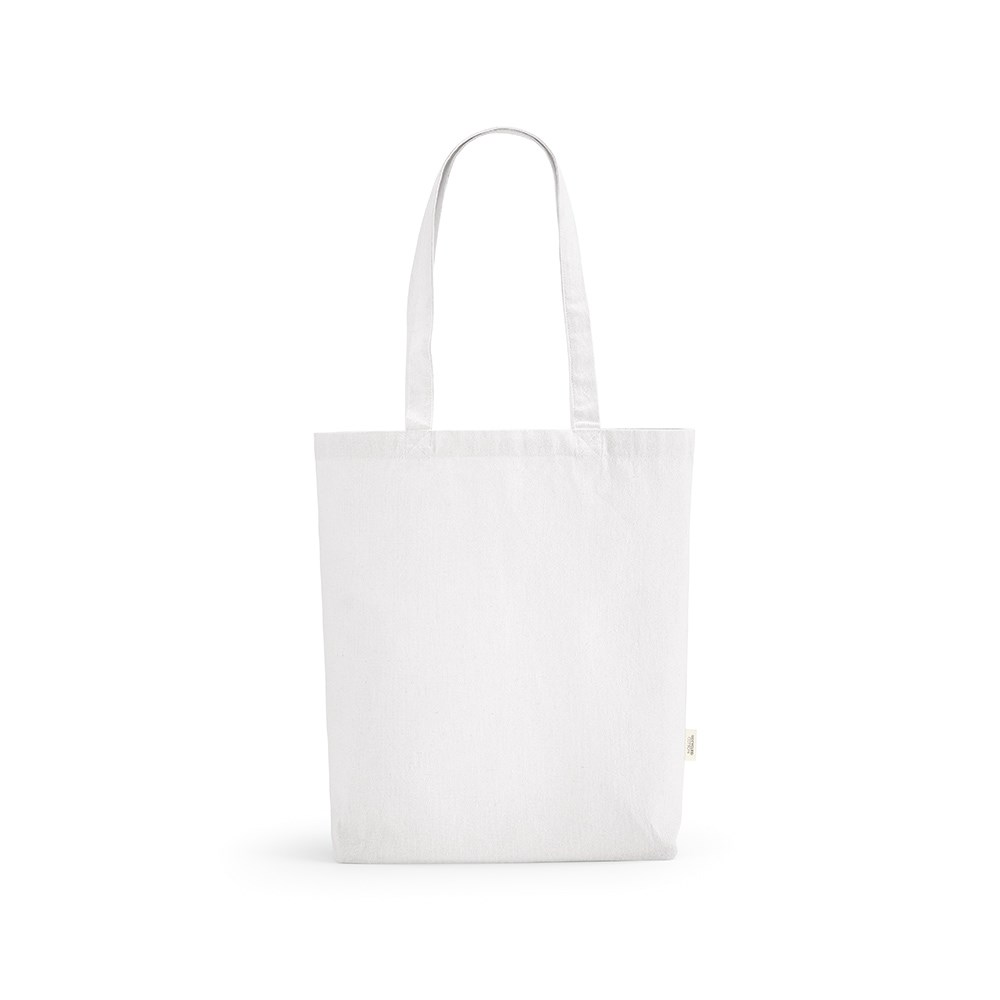 Annapurna boodschappentas Gerecycled Katoen 180 gsm - Wit