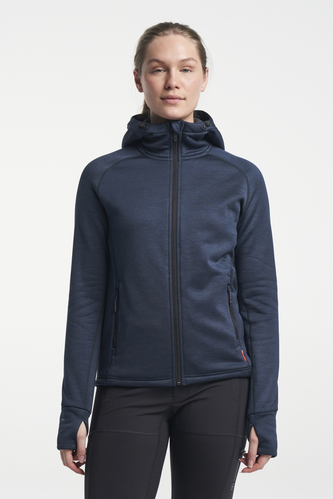 TXlite Hoodie Zip Women - donkerblauw