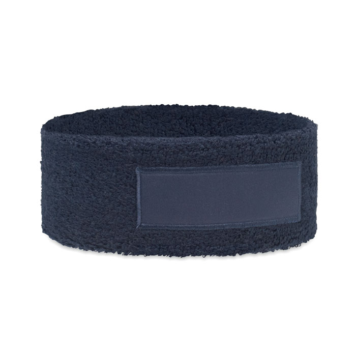 ATAMA - Hoofdband van polykatoen - marineblauw