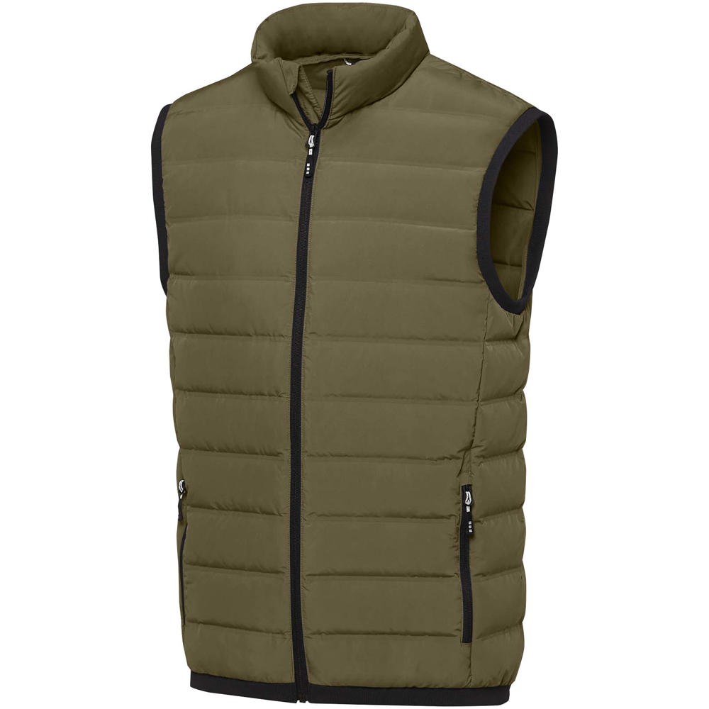 Macin geïsoleerde donzen heren bodywarmer - bosgroen