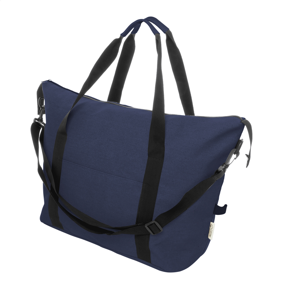 Rebyss Travel - reistas van gerecycled canvas - Donker blauw
