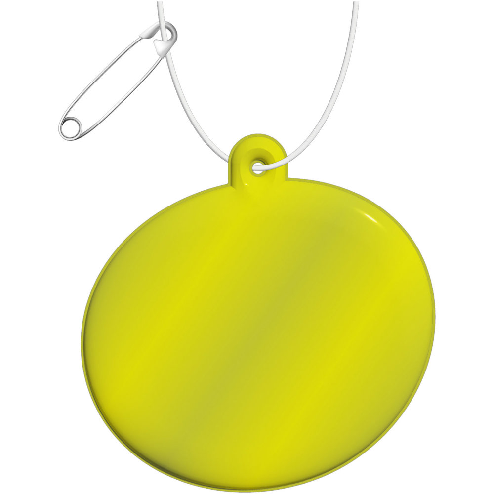 RFX™ H-09 ovale reflecterende TPU hanger