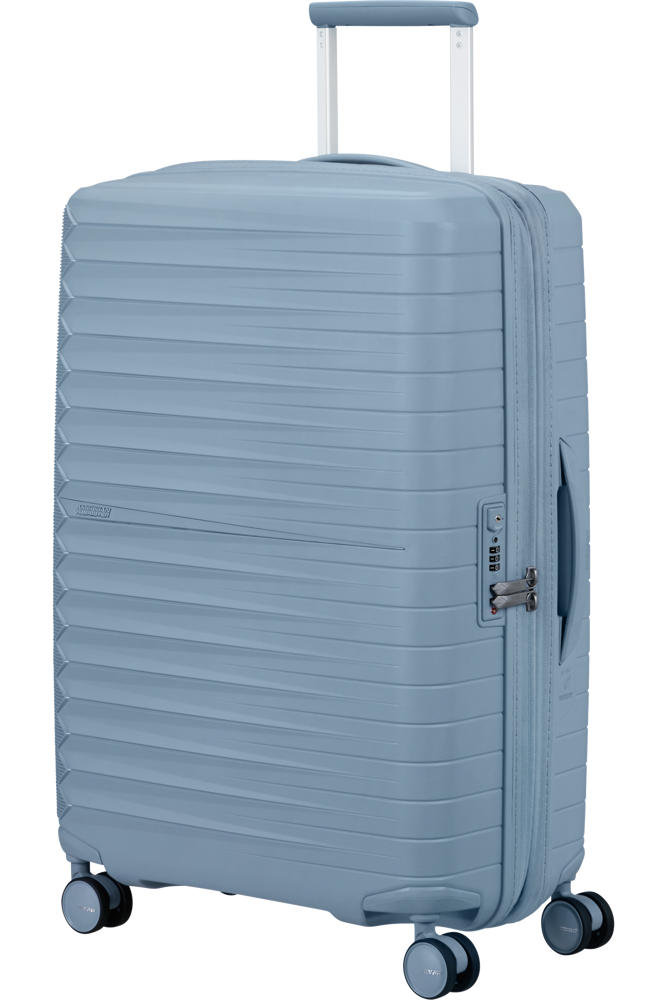 American Tourister Fastforward Spinner 68 EXP. - Steel Blue