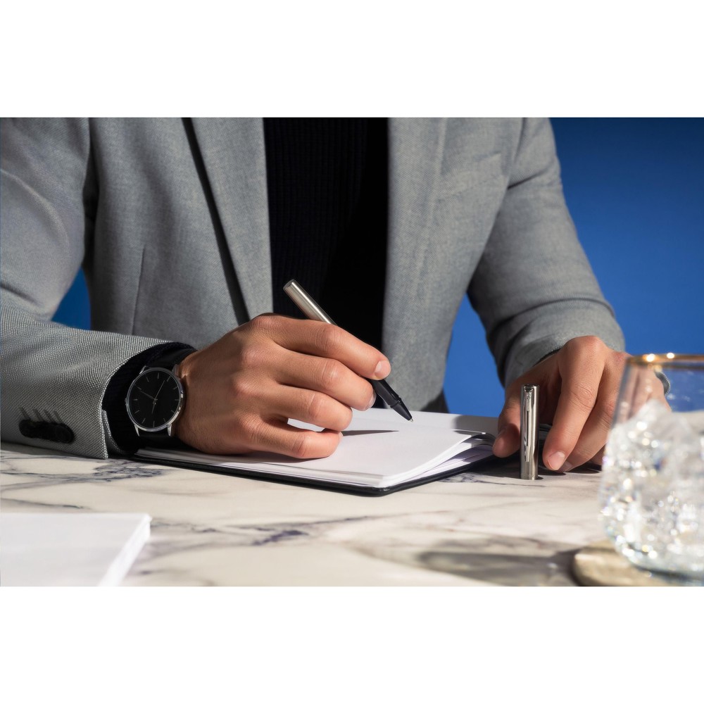Waterman Graduate Chrom CT balpen - zwarte inkt