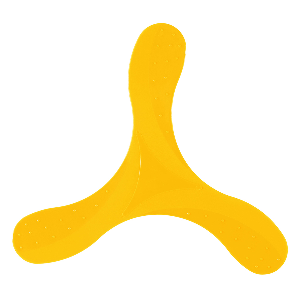 Boemerang "Design" - Geel