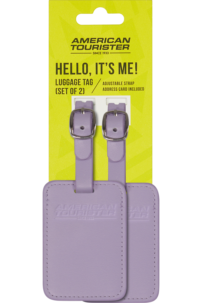 American Tourister Ta Luggage Tag X2