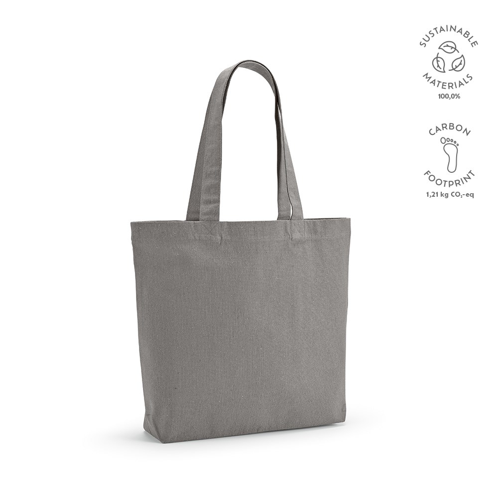 Aconcagua boodschappentas gerecycled katoen 280 gsm - Grijs