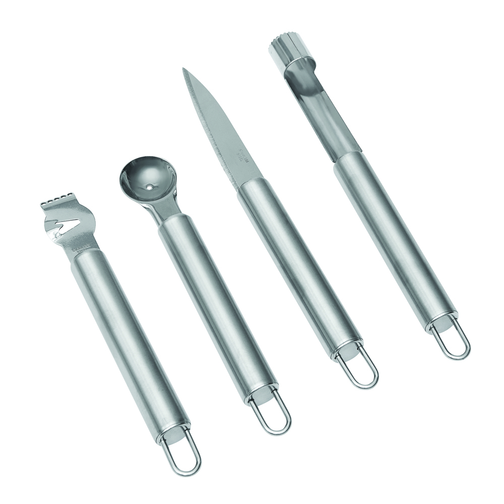 4 delig fruitmessen set FRUITY