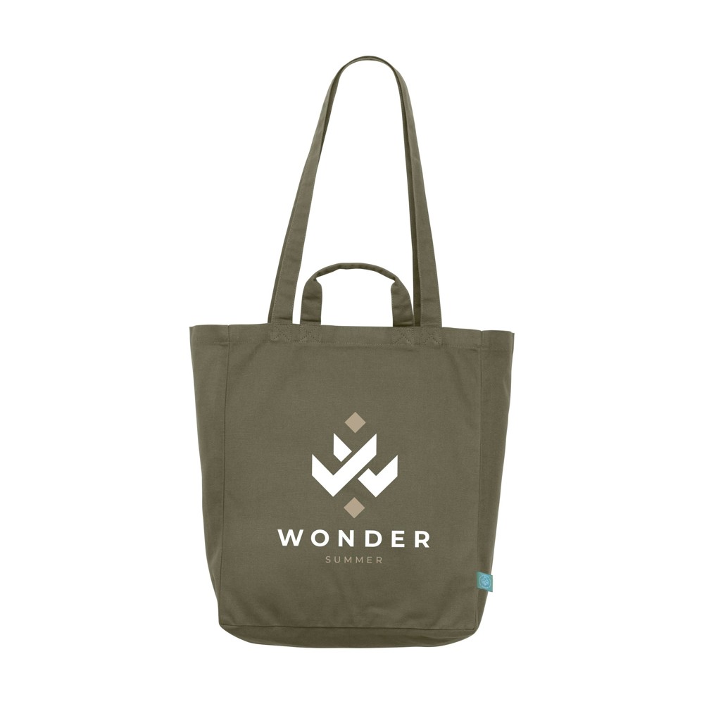 Organic Cotton Canvas Tote Bag Colour (280 g/m²) tas
