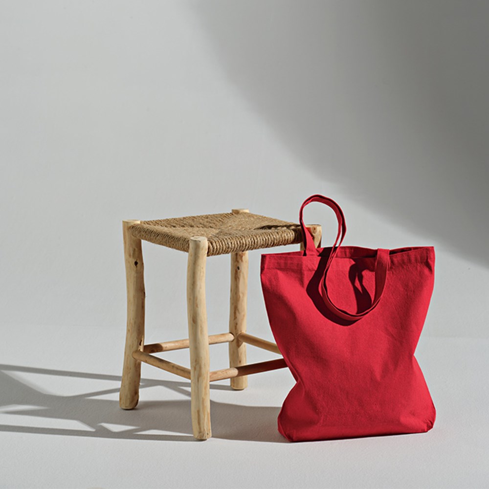 Annapurna boodschappentas Gerecycled Katoen 180 gsm - Rood