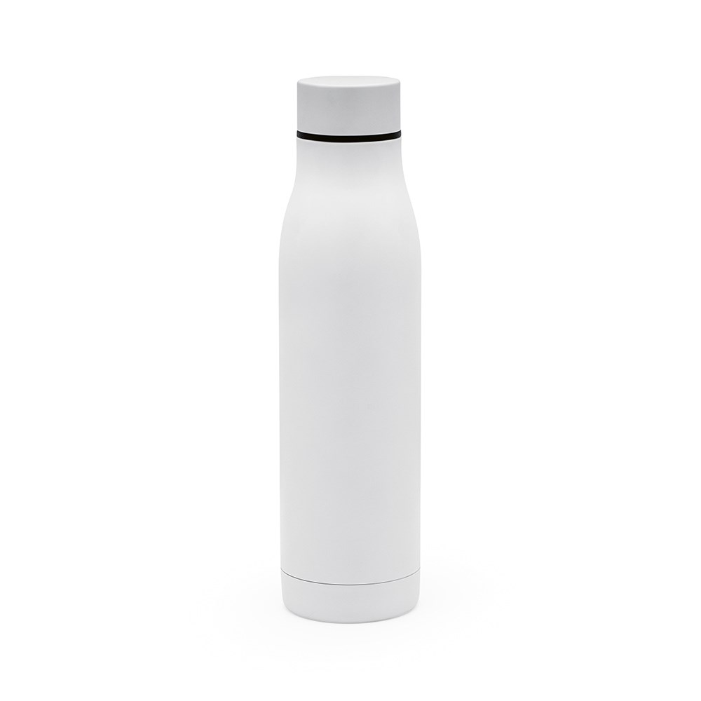 Acuara fles gerecycled roestvrij staal 630 ml - Wit