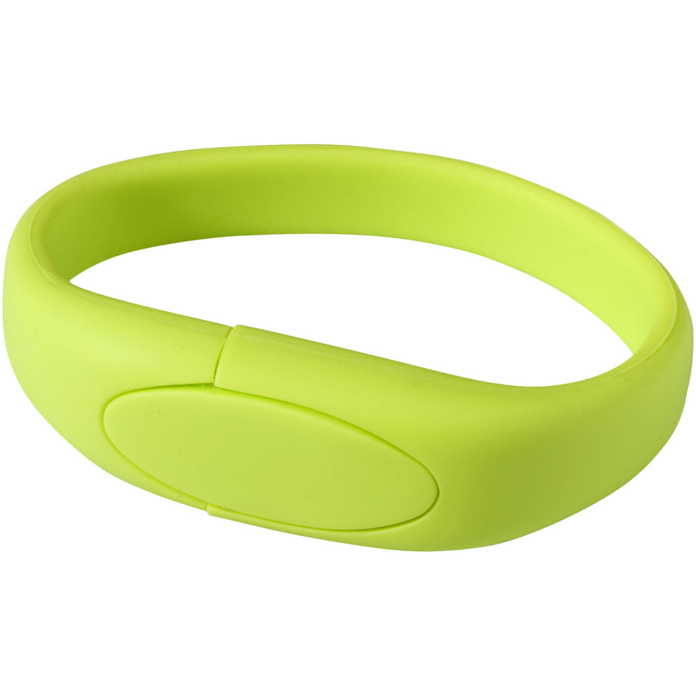 Bracelet USB stick - appelgroen