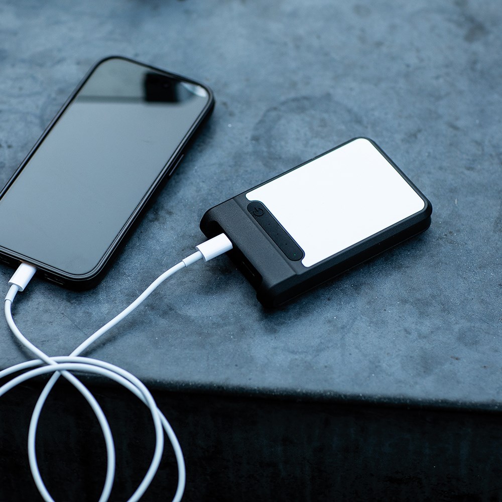 Ampx Powerbank Batterij rABS 6 000 mAh - Zwart