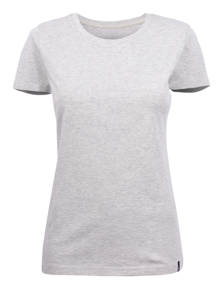American U T-Shirt Dames - Asgrijs