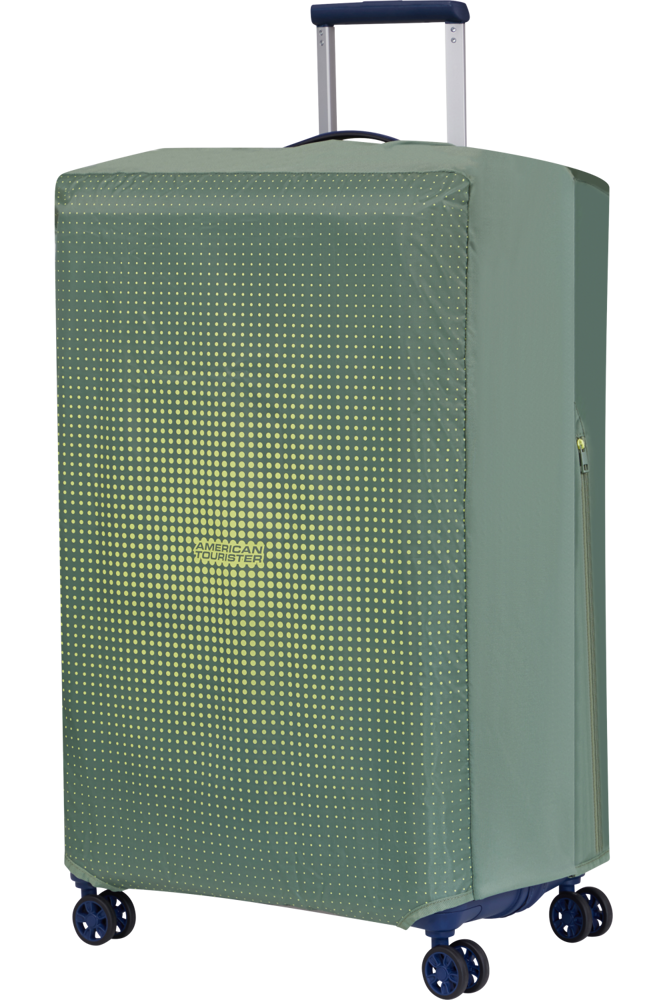 American Tourister Ta Foldable Luggage Cover L - Olive/Lime