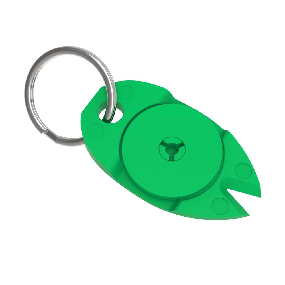 sleutelhanger "thee" - standaard groen