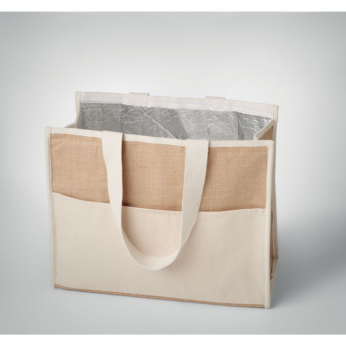 CAMPO DE GELI - Koeltas van canvas en jute
