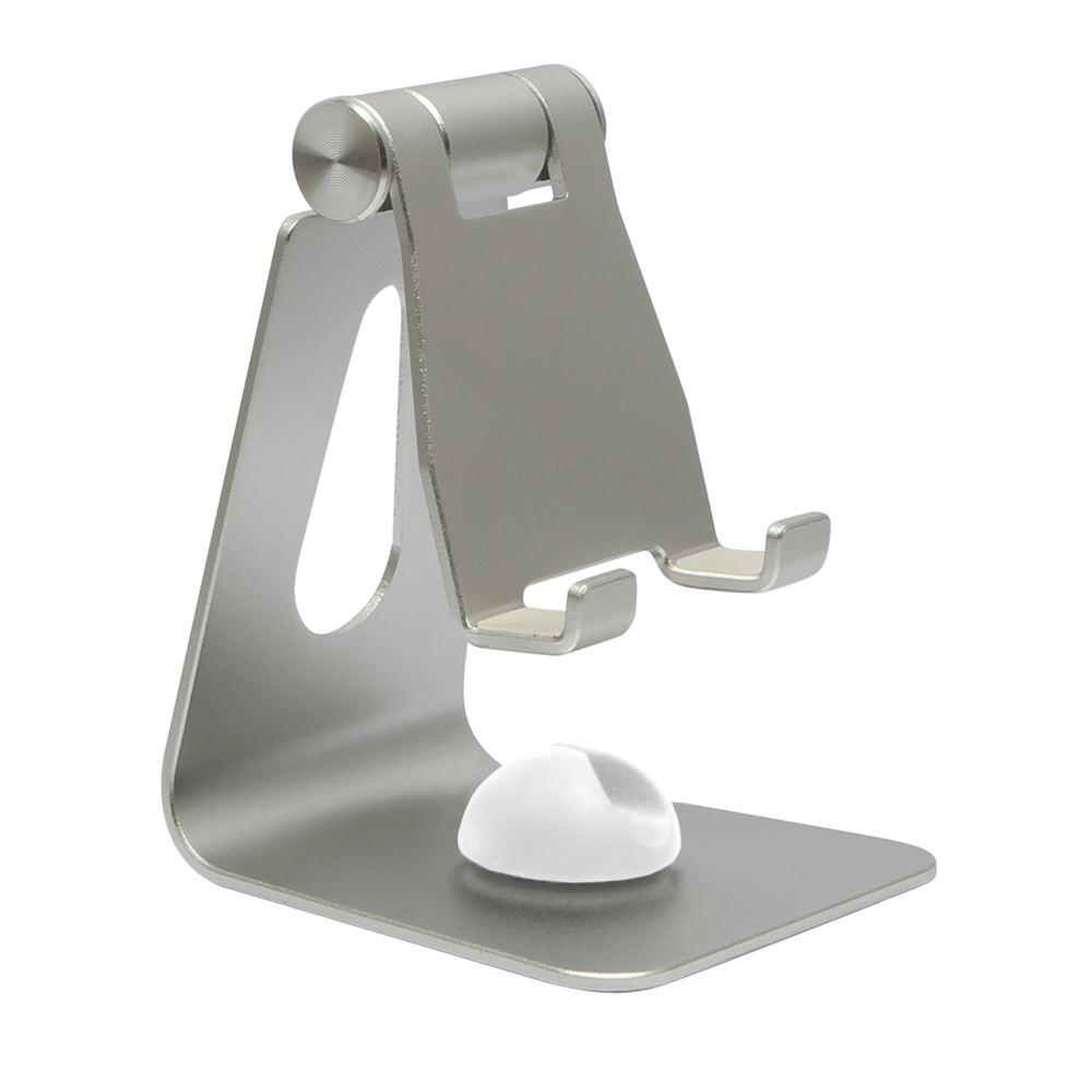 ALU mobiele telefoonstandaard - zilver mat