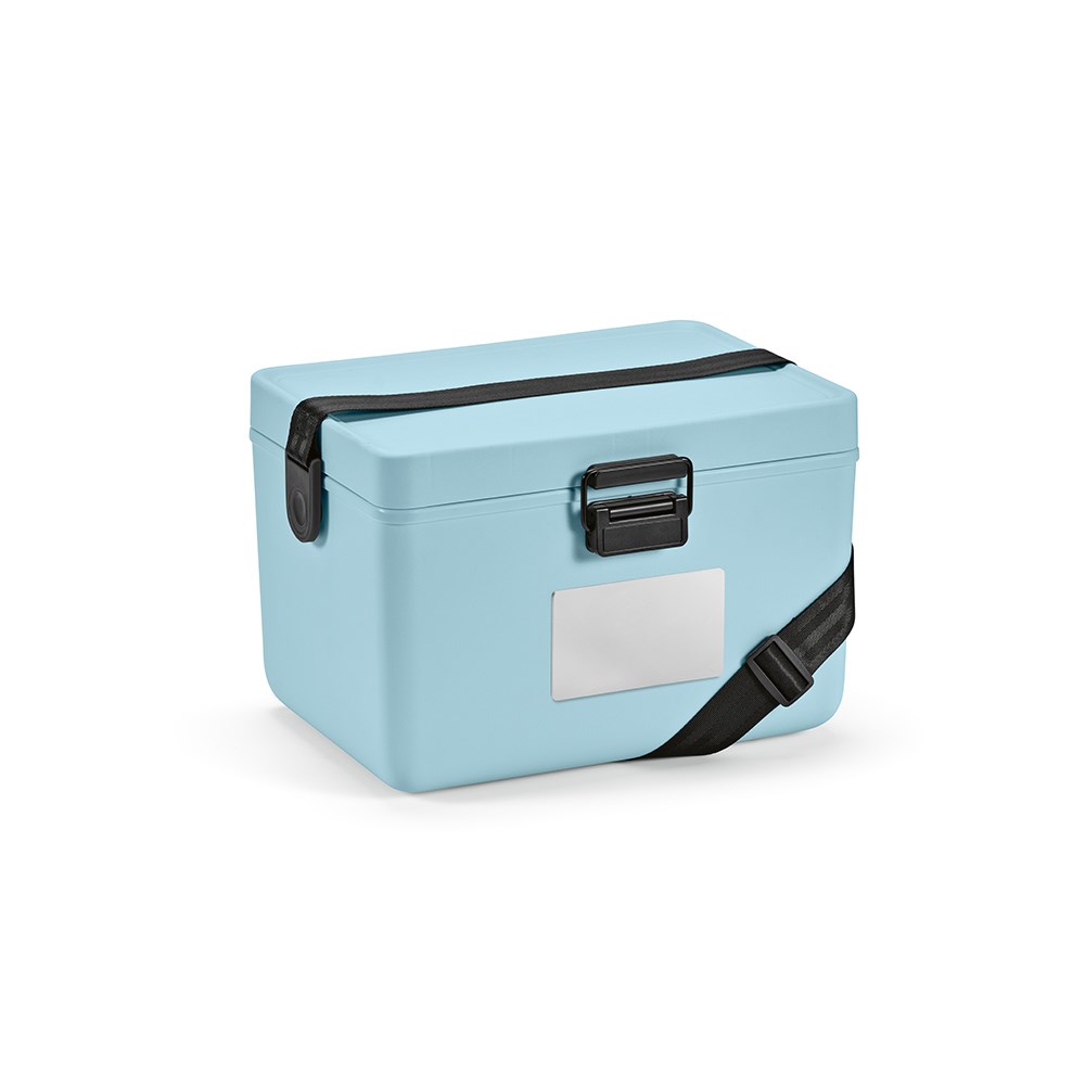 Bangkok 12L Koeler Gerecycled PP - Pastelblauw