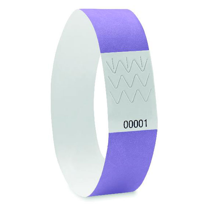  TYVEK - Èèn vel met 10 event armbandjes