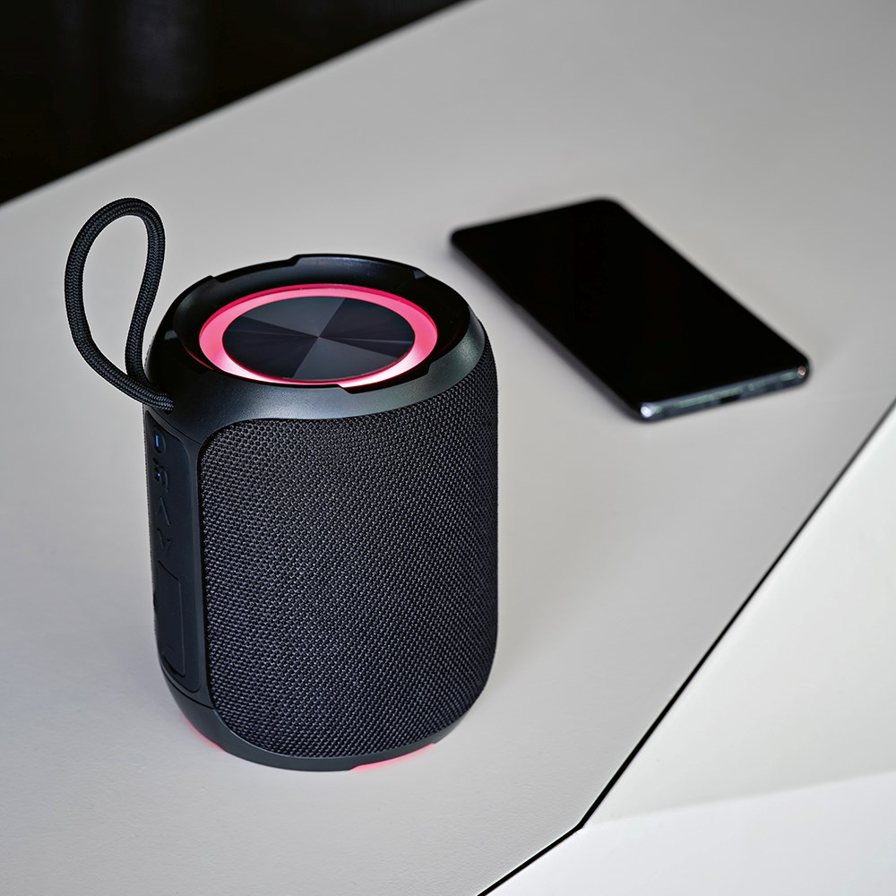 Avicenna Speaker Recycled ABS 2 600mAh - Zwart