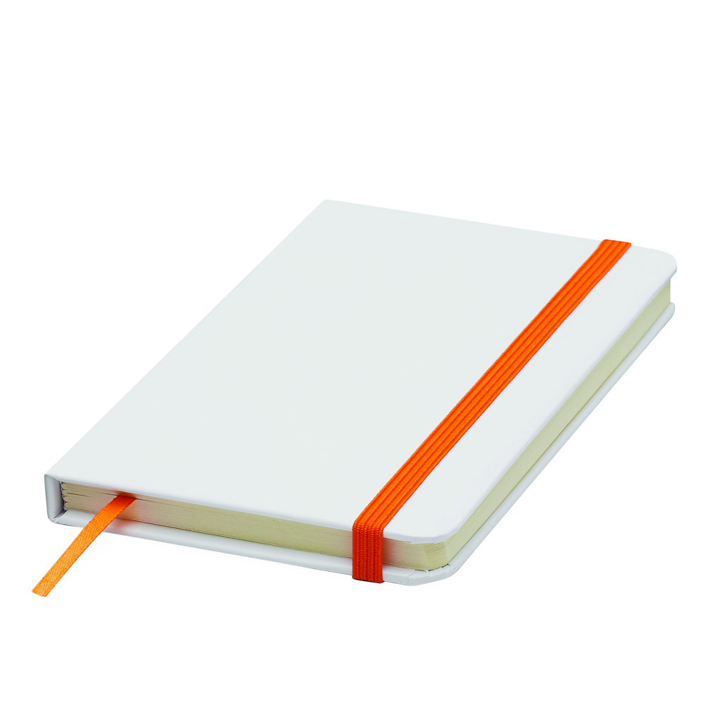 AUTHOR A6 - A6-notitieboekje AUTHOR - oranje, wit