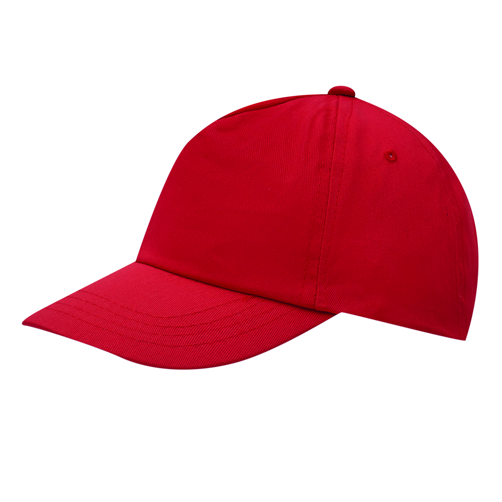 KIDDY WEAR - 5-Panel cap voor kinderen - Rood