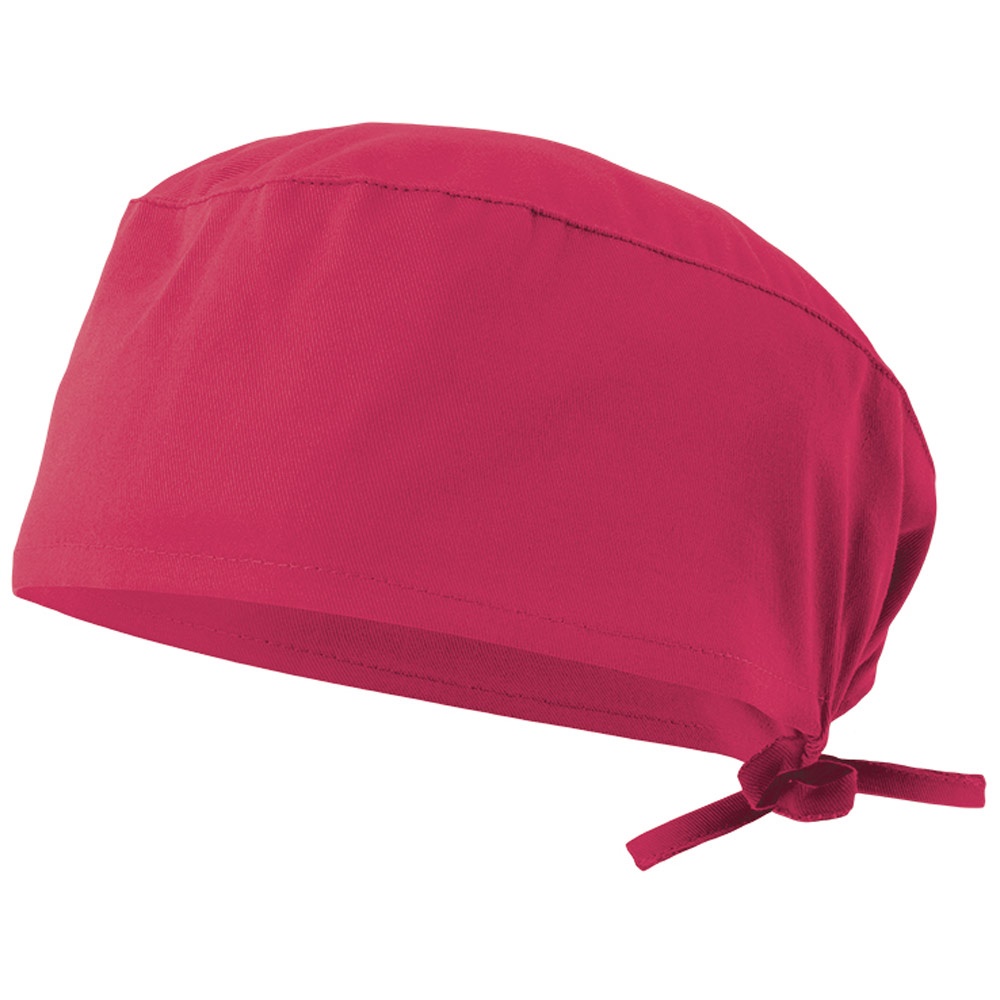 VL ENLIL. Sanitaire keperstof muts (190g/m²), van katoen (35%) en polyester (65%) - Roze