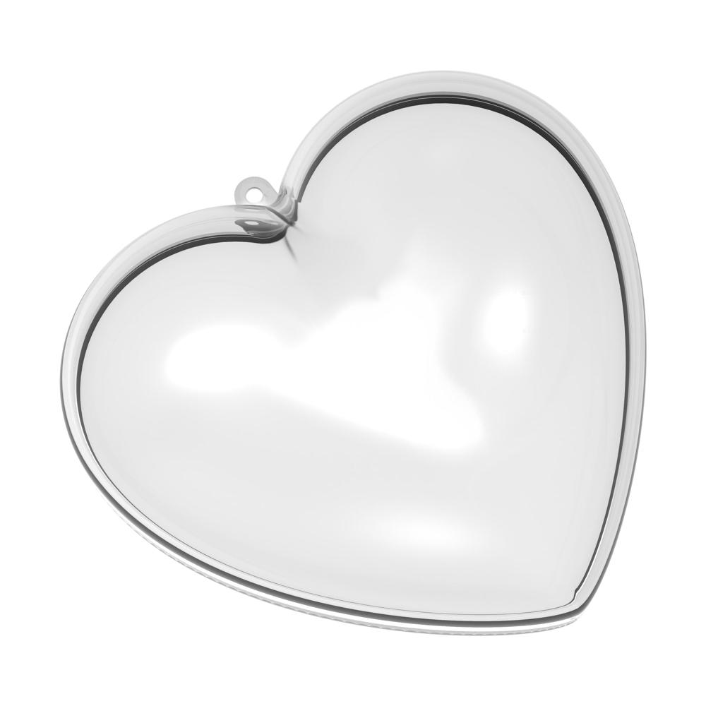 Deko-blik "Mini-Hart" - Transparant