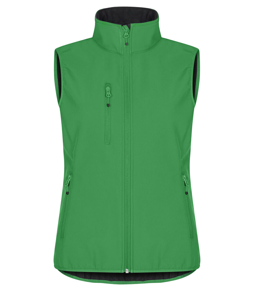 Clique - Classic Softshell Vest Women - appelgroen