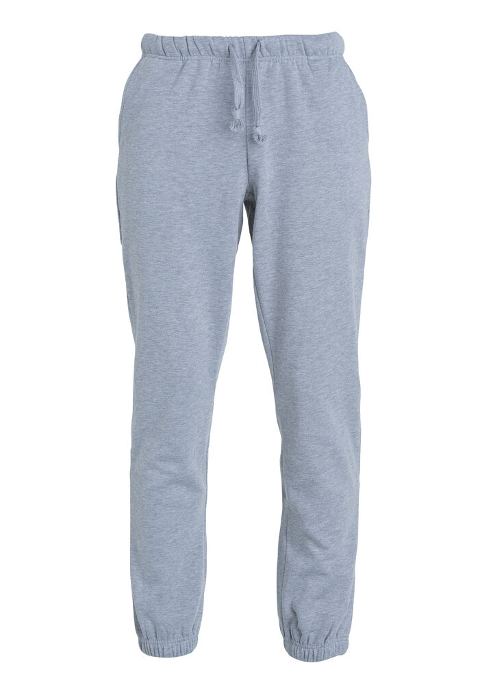 Clique - Basic Pants - Grijs-melange