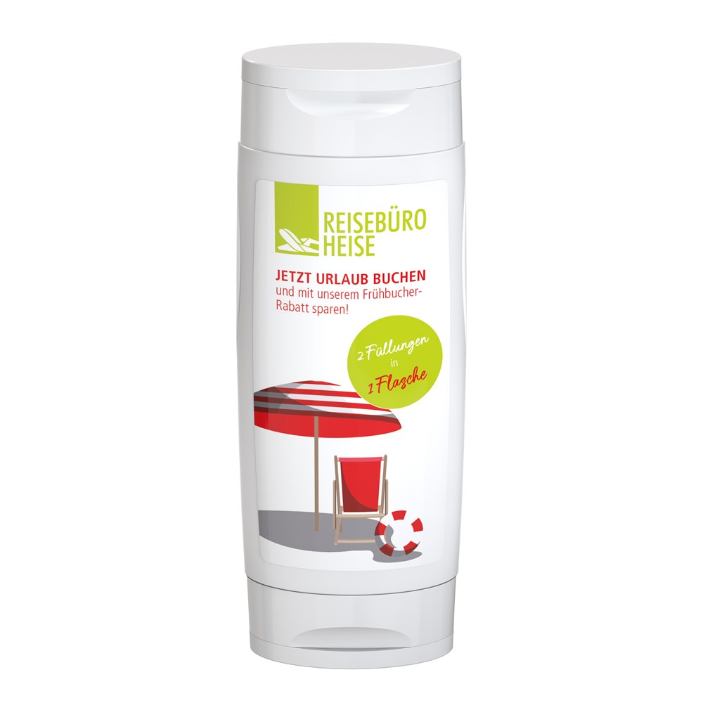 DuoPack: Zonnemelk Gevoelige Huid SPF 50 + handreinigingsgel (2x50 ml)