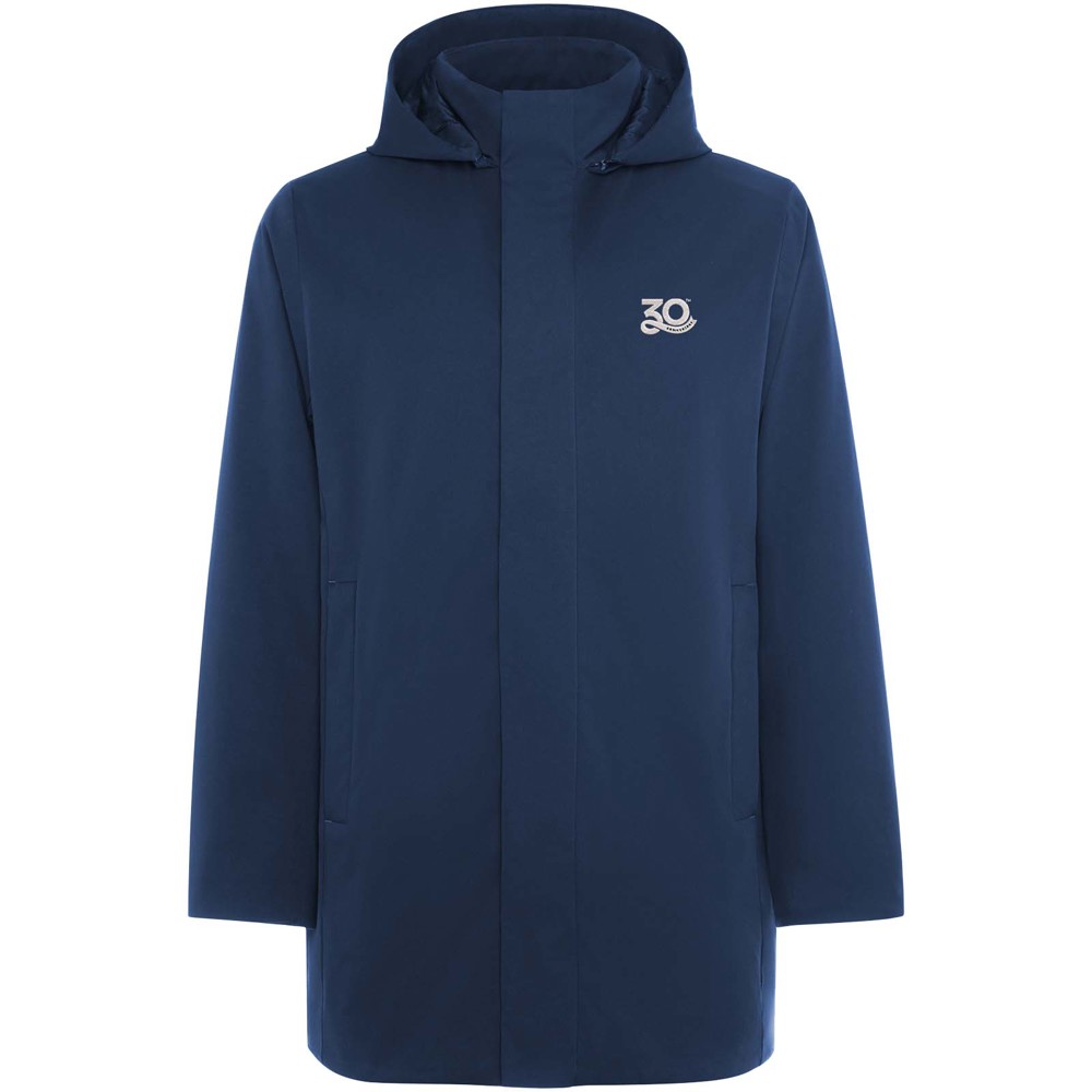 Dome unisex parka met gewatteerde kraag