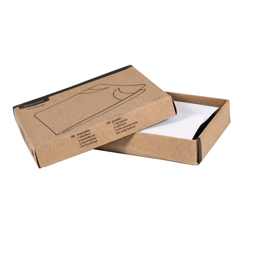 Lederen billfold portemonnee WILDERNESS I