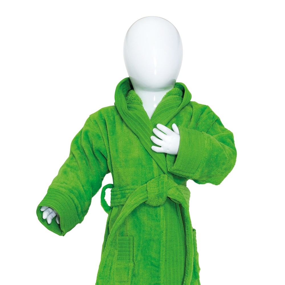 Baby Bathrobe - Limoengroen