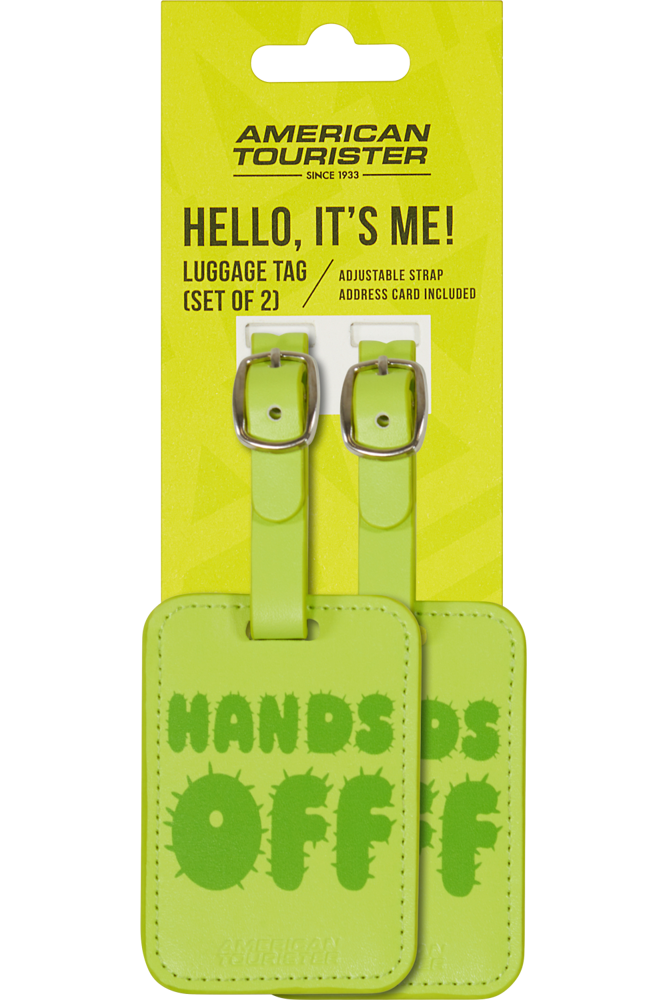American Tourister Ta Luggage Tag X2 Print